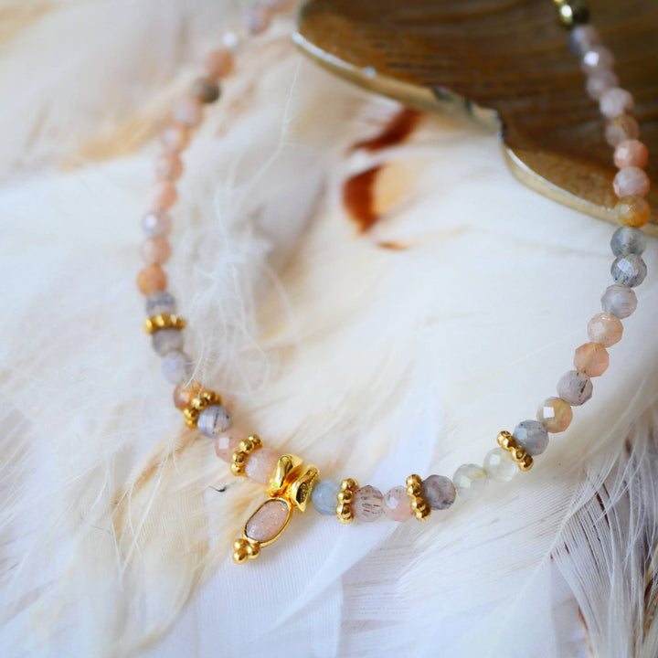 Armbånd Wild Bloom – Sunstone Whisper