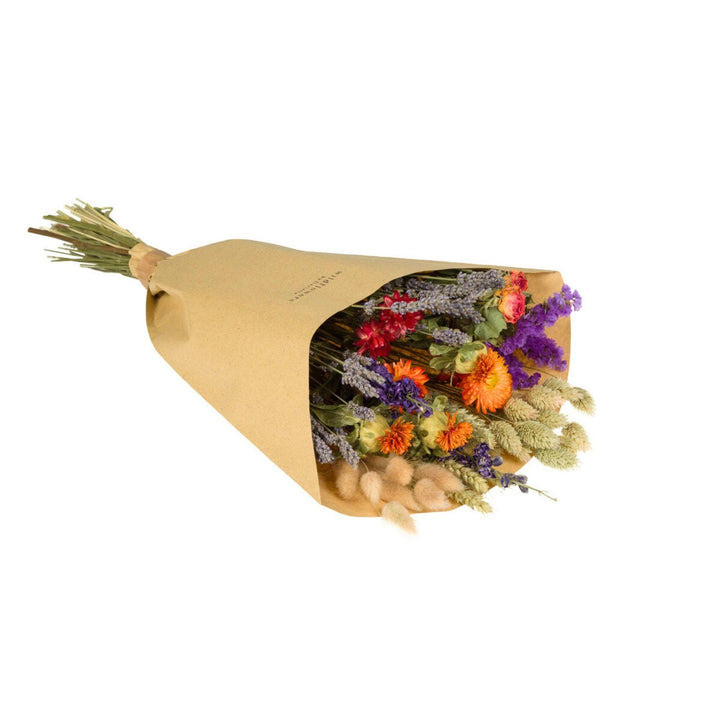 Tørket Blomsterbukett – Field Bouquet Orange (Large)