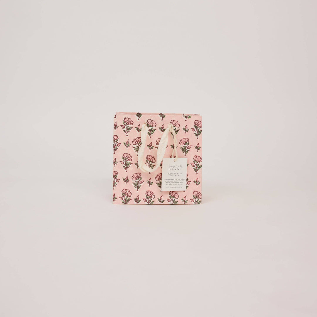 Håndtrykte gaveposer – Blush Refresh (Small)