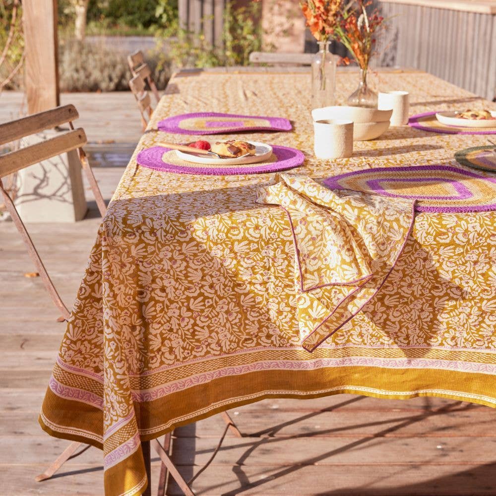 Håndtrykket duk- Iris Curry