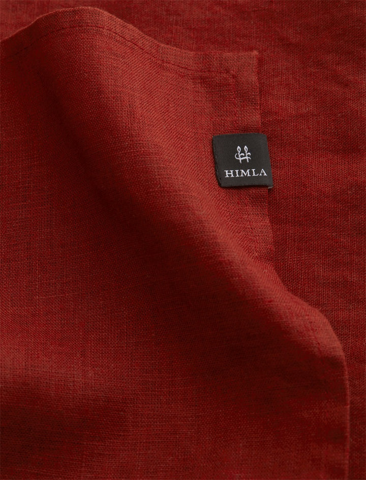 Himla kjøkkenhåndklær i lin – Lingonberry, 2-pakning