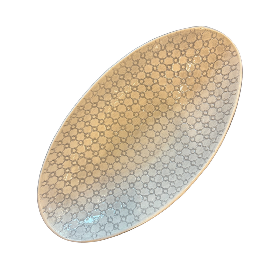 Wonki Ware Pebble Olive Dish – Warm Gray