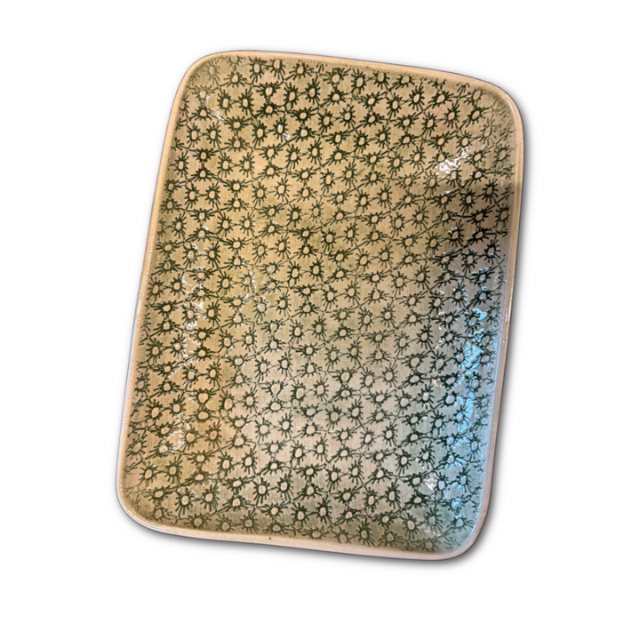 Wonki Ware Utensil Rectangular – Dark Green