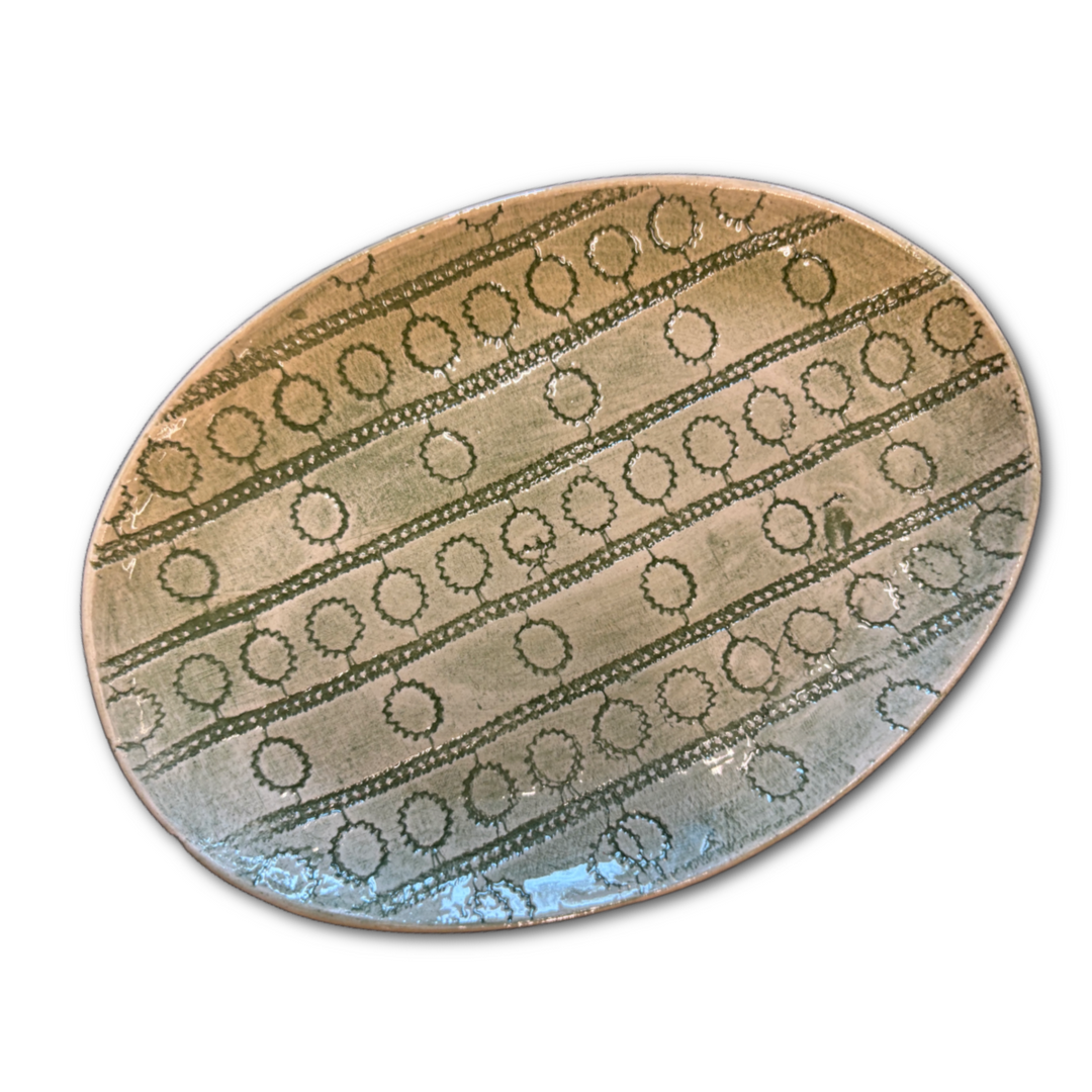 Wonki Ware Soap Flat – Dark Green