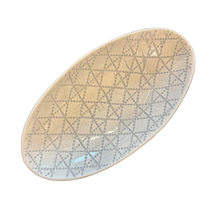 Wonki Ware Pebble Olive Dish – Warm Gray
