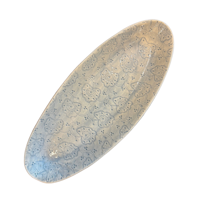 Wonki Ware Ovalt Fat Large - Duck Egg