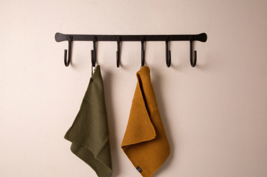 Grønn klut i bomull