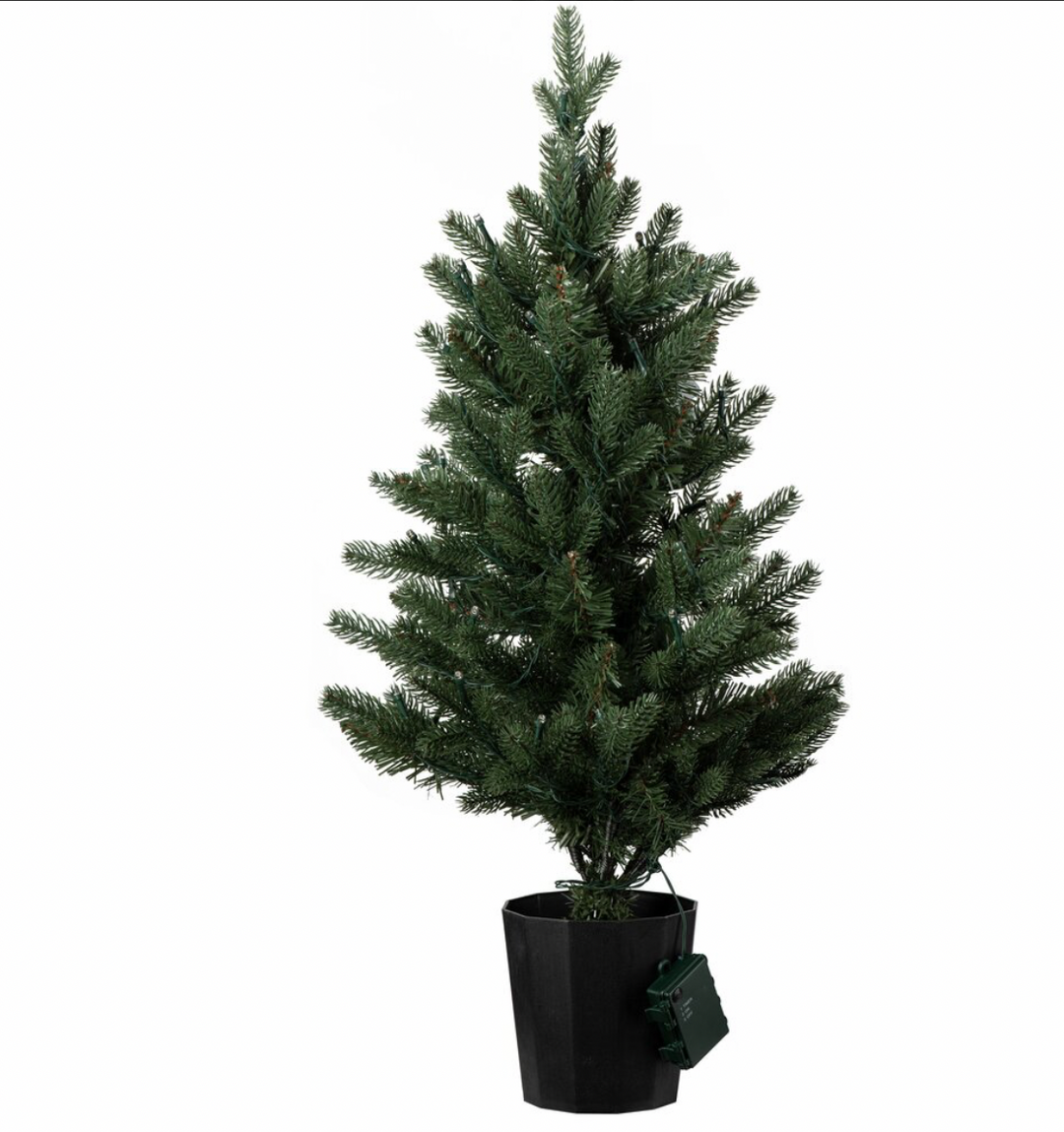 Holmen – Karl kunstig juletre med lys, 90 cm
