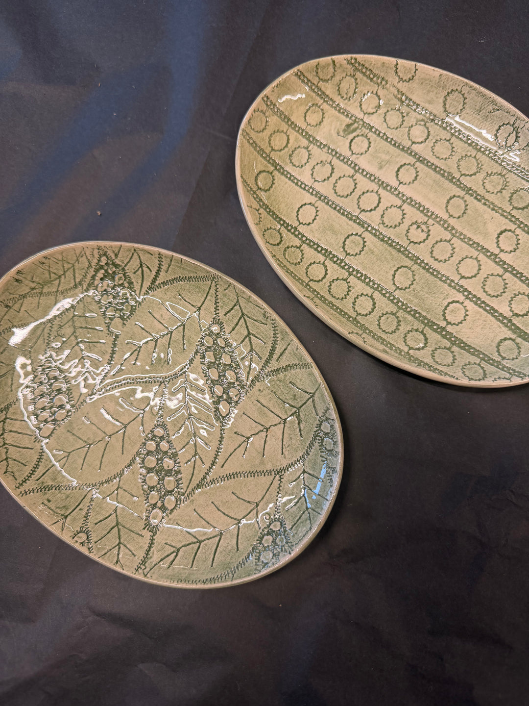 Wonki Ware Soap Flat – Dark Green
