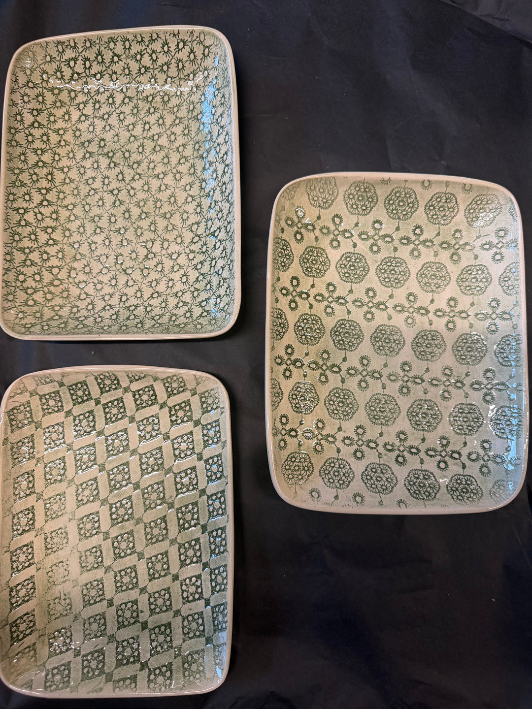 Wonki Ware Utensil Rectangular – Dark Green
