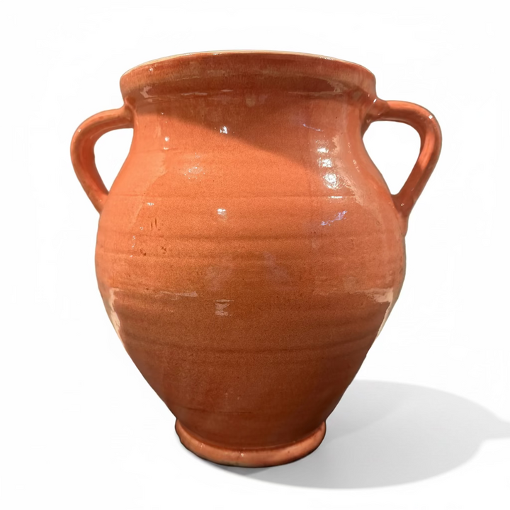 Glasert Mugge fra India - Peach