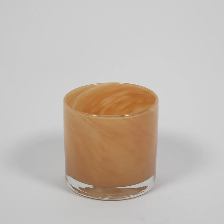 Nilla lyslykt aprikos – 10 cm