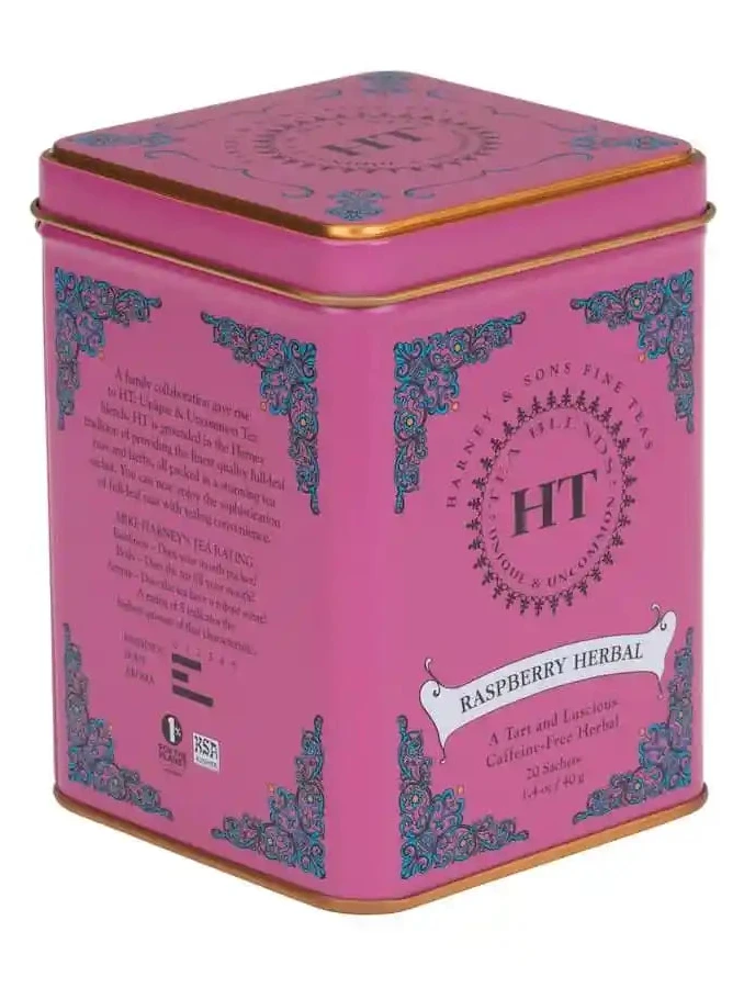 Harney & Sons Raspberry Herbal – Fruktig urteblanding