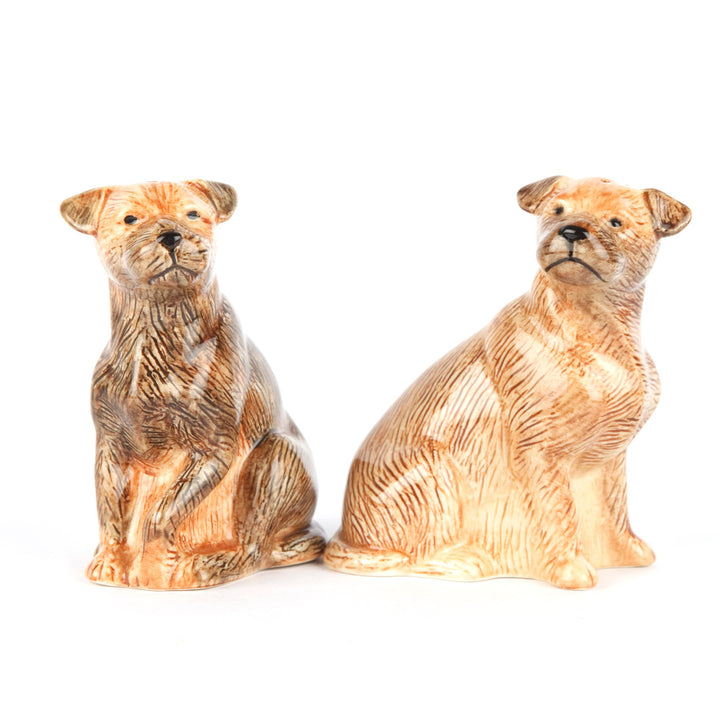 Border Terrier Salt & Pepper – Quail Ceramics