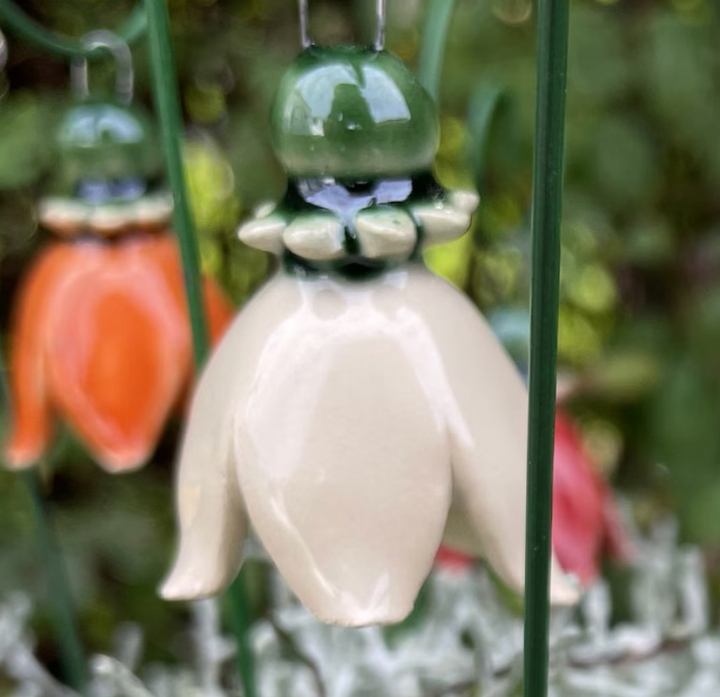 Keramisk Blomsterklokke