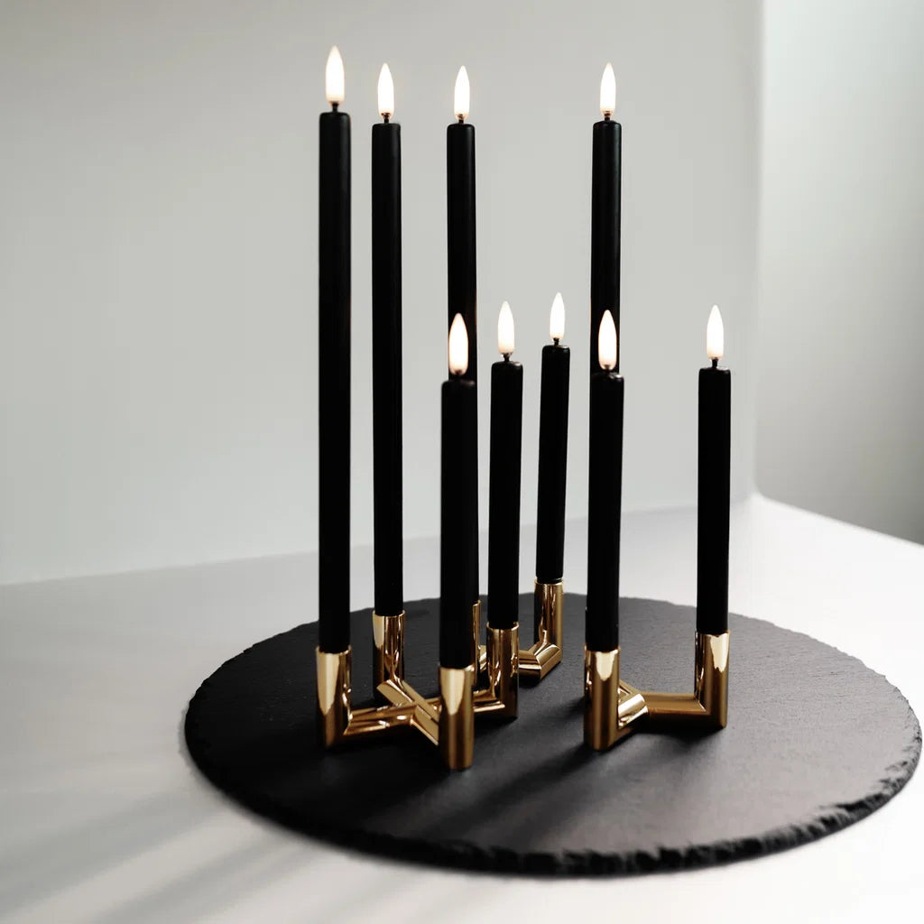 Uyuni Matrix Lysestake – Warm Brass