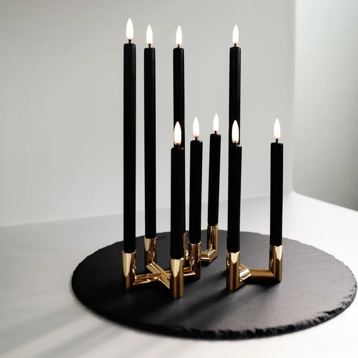 Uyuni Matrix Lysestake – Warm Brass