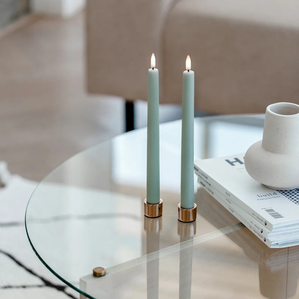 Uyuni Light Candleholder – Rose Gold, 2-pakning