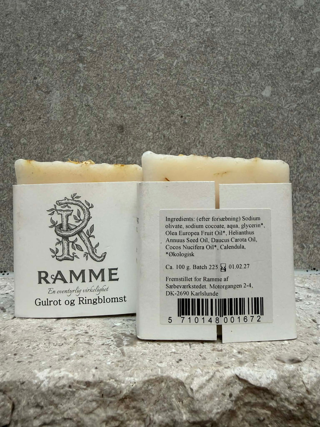 RAMME Såpe – Gulrot & Ringblomst