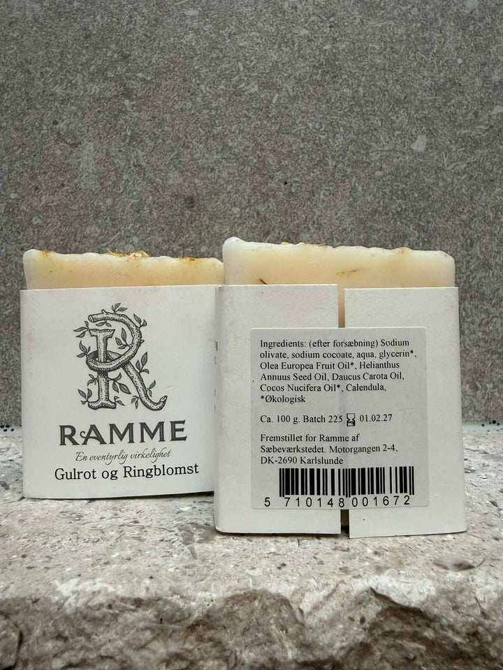 RAMME Såpe – Gulrot & Ringblomst
