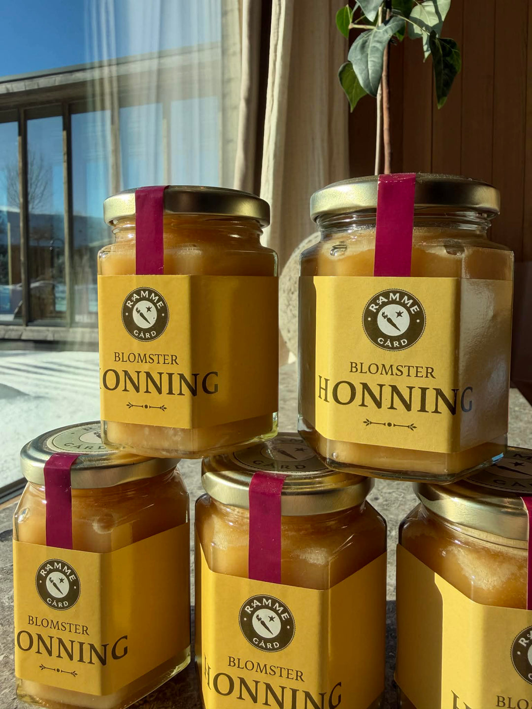 RAMME Gård – Blomsterhonning (250 g)