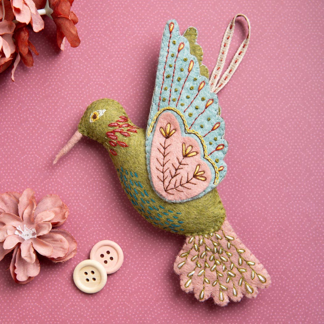 Broderisett: Kolibri