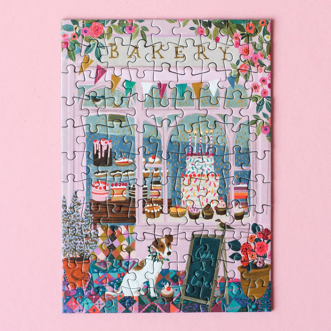 Cake & Love Minipuslespill – Illustrert av Victoria Ball (99 brikker)