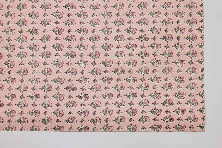 Håndtrykket gavepapir – Ditsy Floral Blue