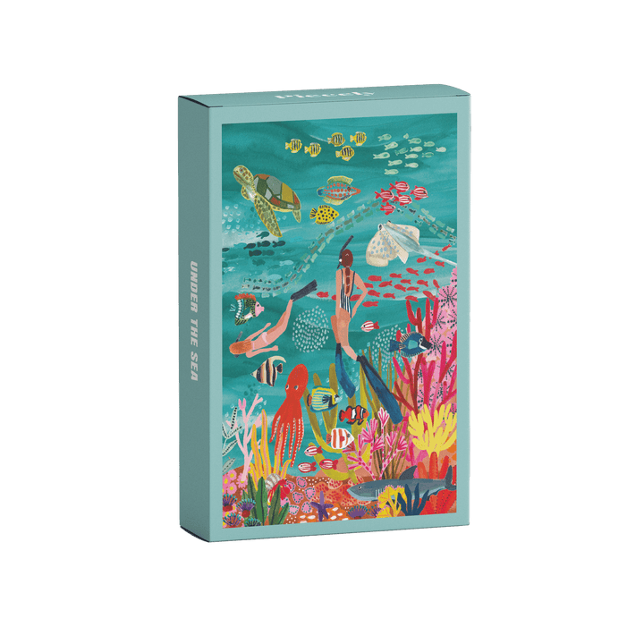 Under the Sea Minipuslespill – Illustrert av Rhi James (99 brikker)