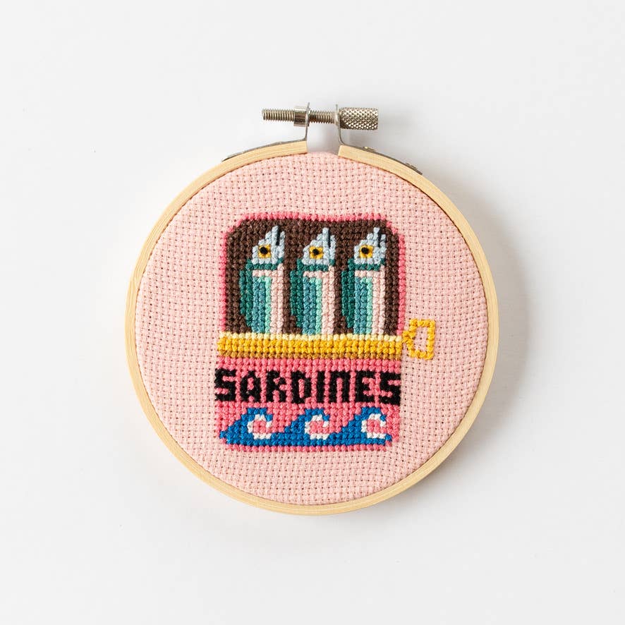 Broderisett – Sardiner