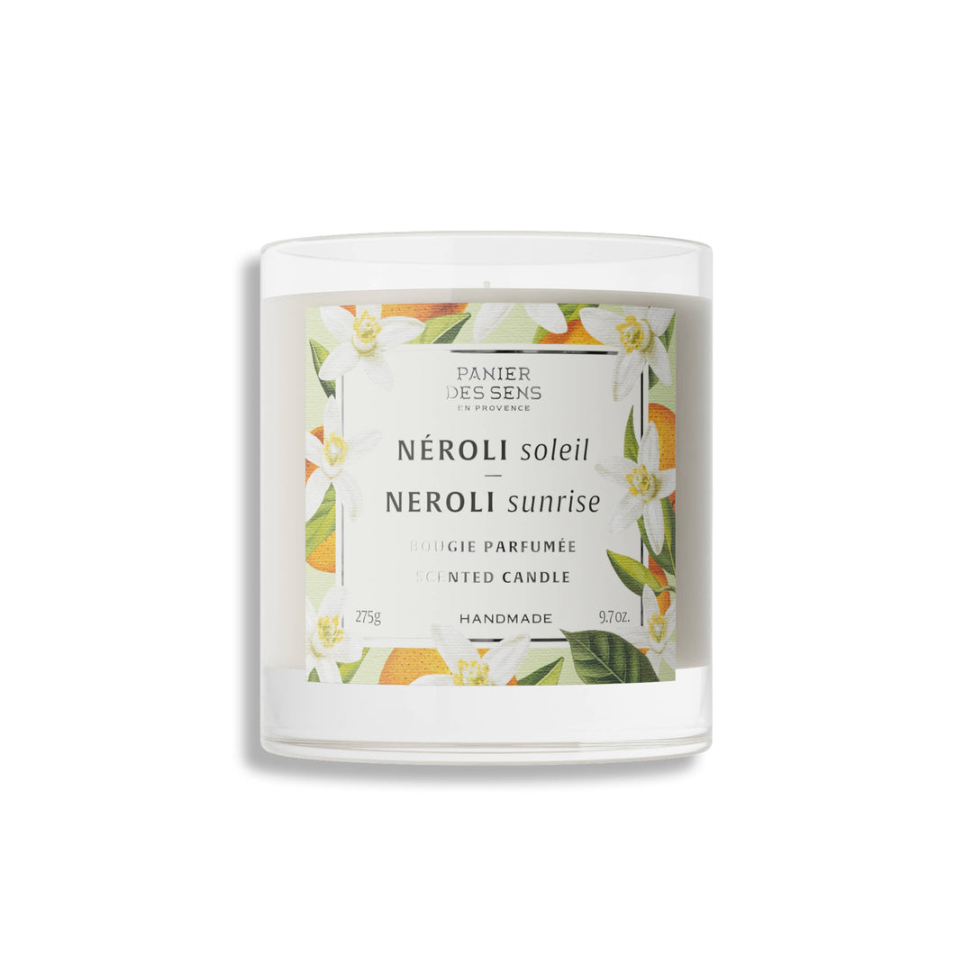 Duftlys Néroli Soleil 275 g – Håndlaget i Provence