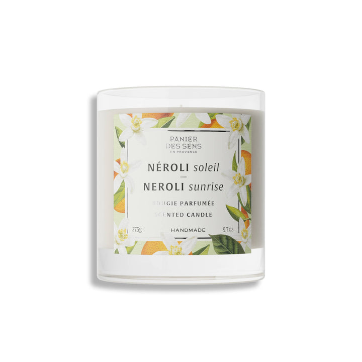 Duftlys Néroli Soleil 275 g – Håndlaget i Provence