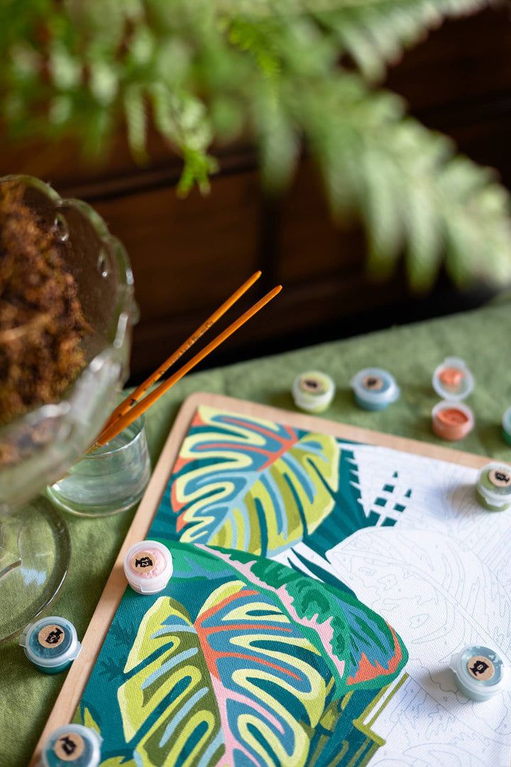 Vintage Verde – Paint by Numbers