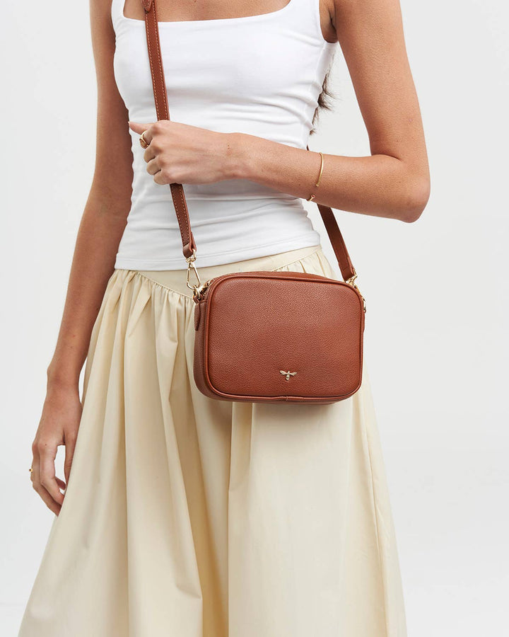 Alice Camera Bag - Brun
