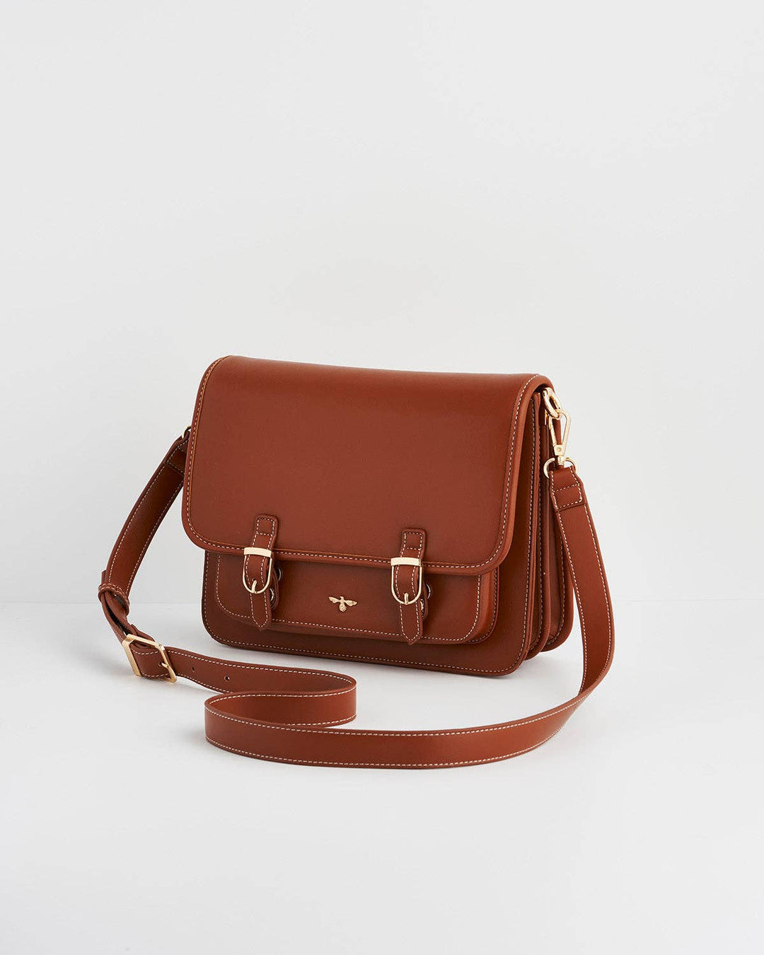 Into the Woods Classic Satchel – brun