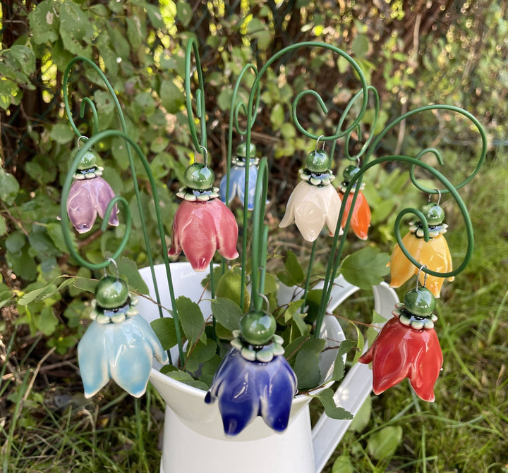 Keramisk Blomsterklokke