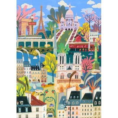 Kunstpuslespill – 1500 brikker - Paris, My Love