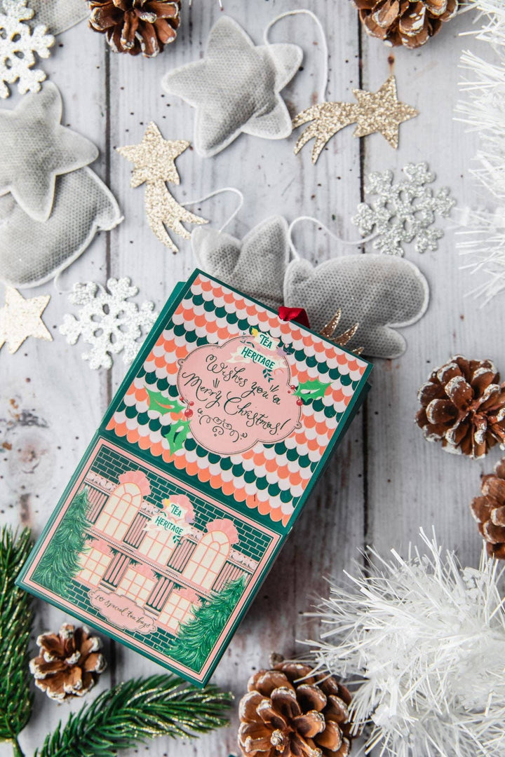 Maison Joyeux Noël – 10 økologiske, håndsydde teposer