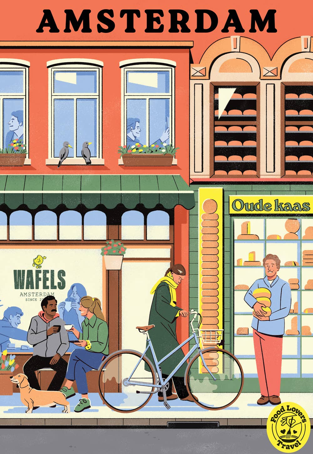 Kunstpuslespill – 1000 brikker -  Hachette - Amsterdam