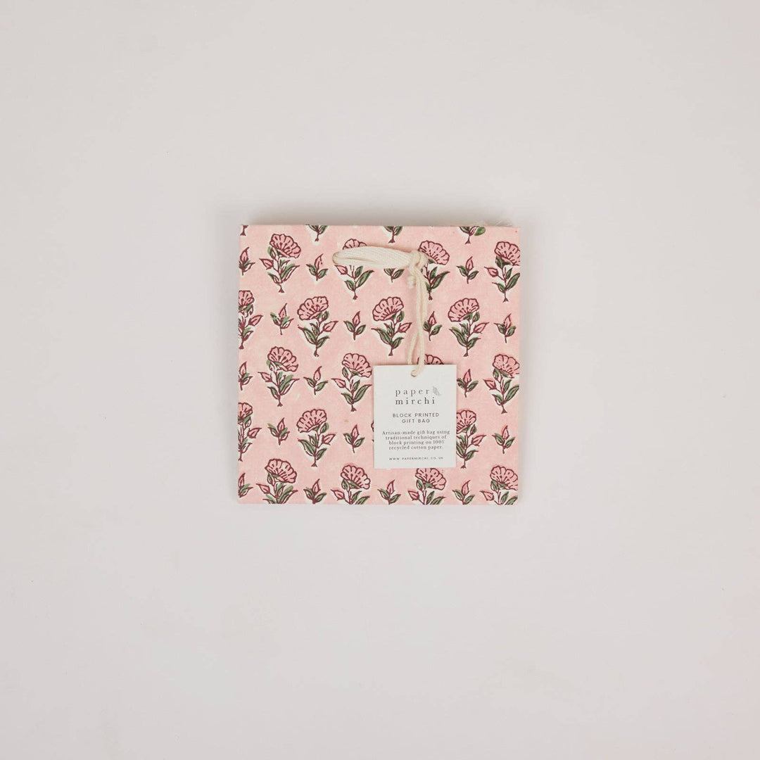 Håndtrykte gaveposer – Blush Refresh (Small)