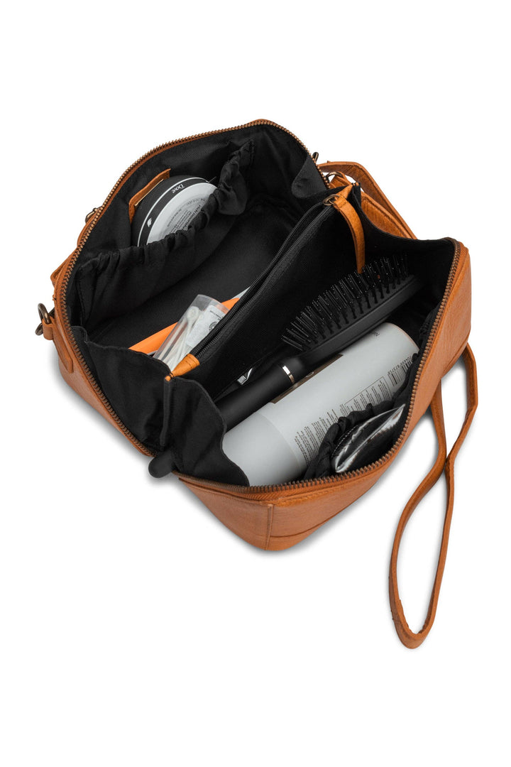 Cleo – eksklusiv crossbody-veske i ekte skinn