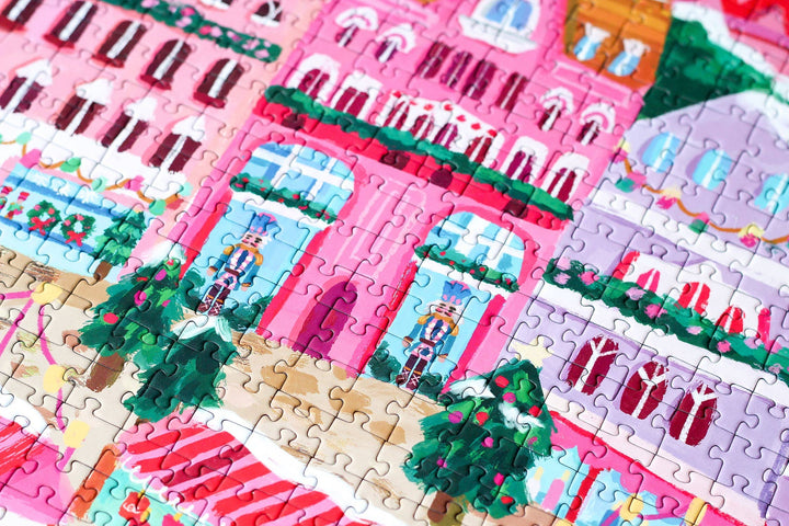 Riga Market Puslespill 1000 brikker – Illustrert av Millie Putland