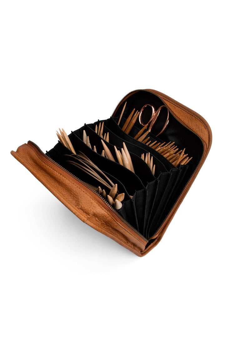 Voss – premium strikkeetui til strikkepinner