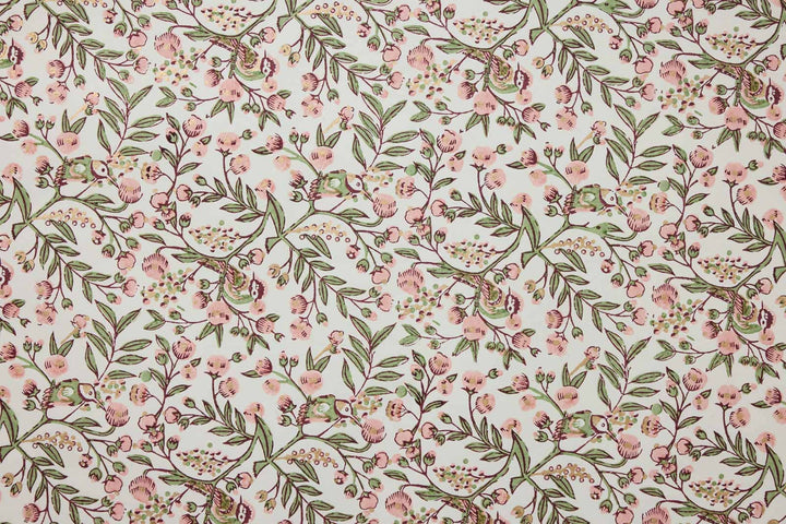 Håndtrykket gavepapir – Songbird Blush