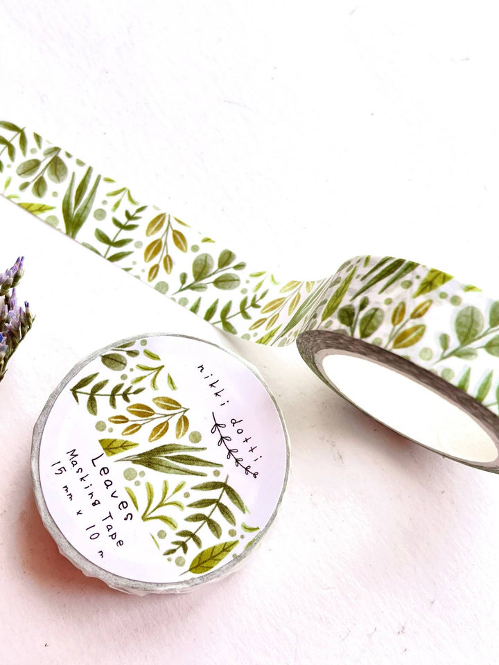 Washi tape – Leaves