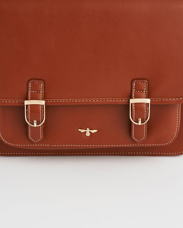 Into the Woods Classic Satchel – brun