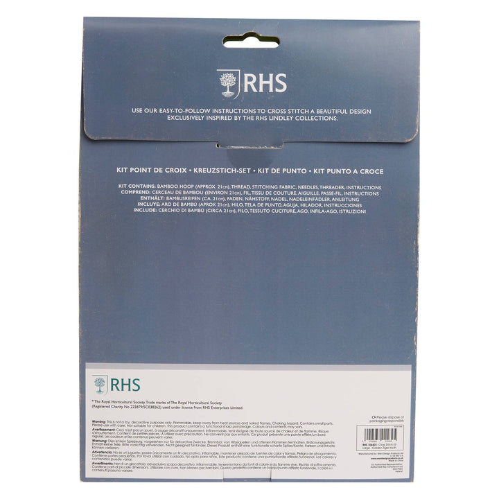 Broderisett fra RHS - Garden Tiger Moth