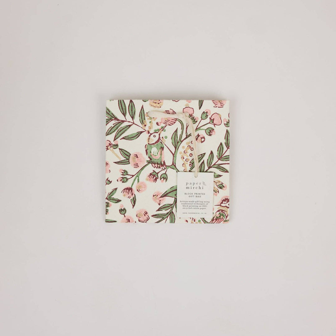 Håndtrykte gaveposer – Blush Refresh (Small)
