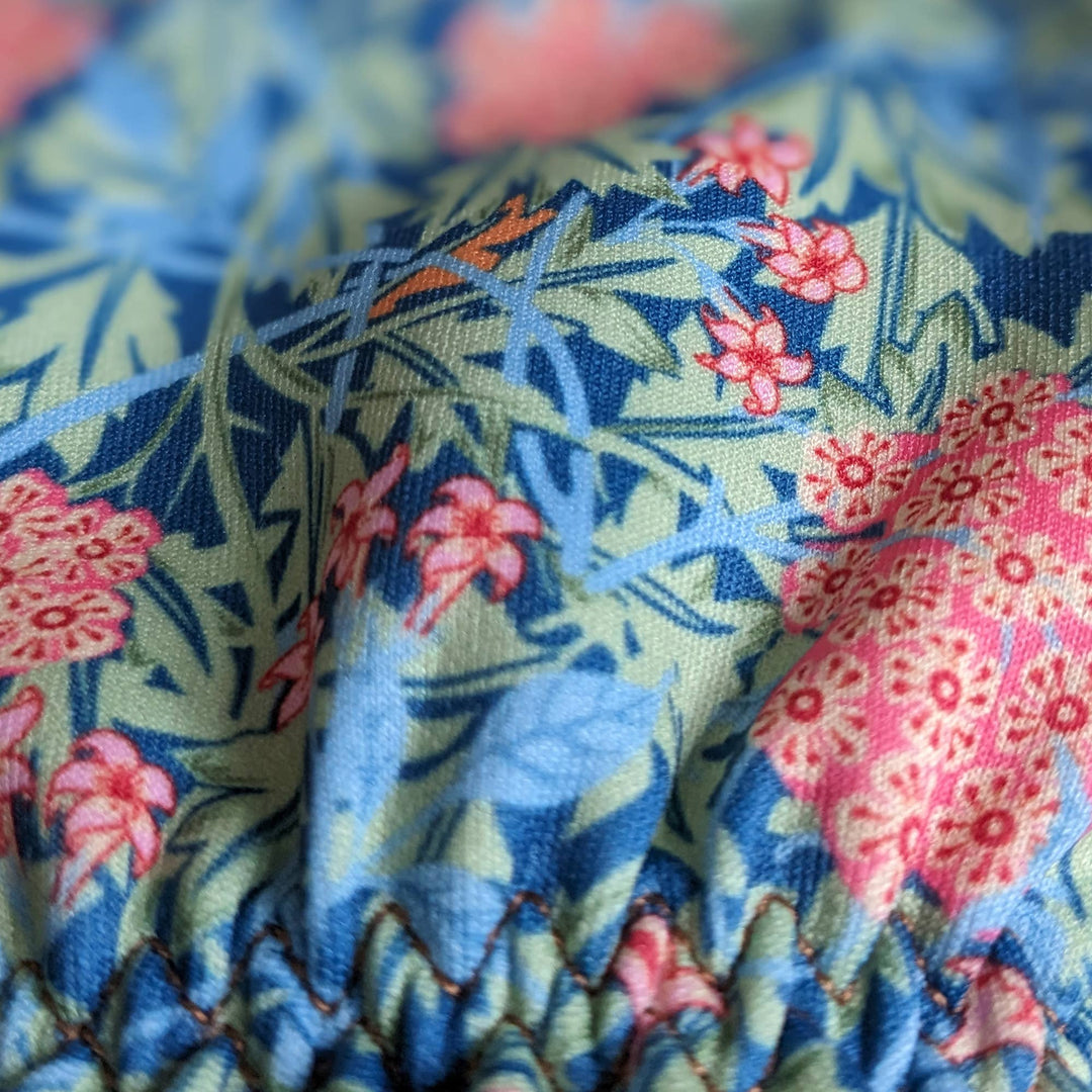 Hagehansker – William Morris «Jasmine Pink & Blue»