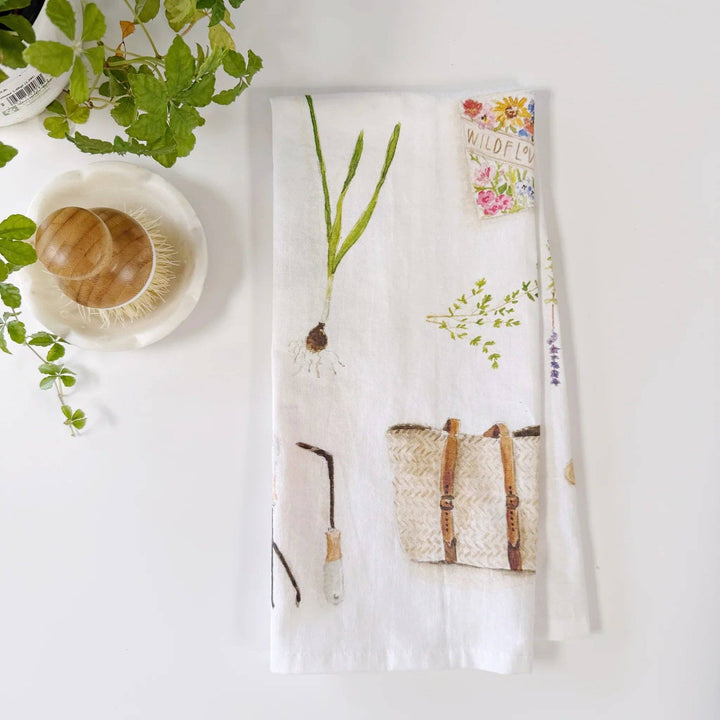 Kjøkkenhåndkle – Garden Illustrations